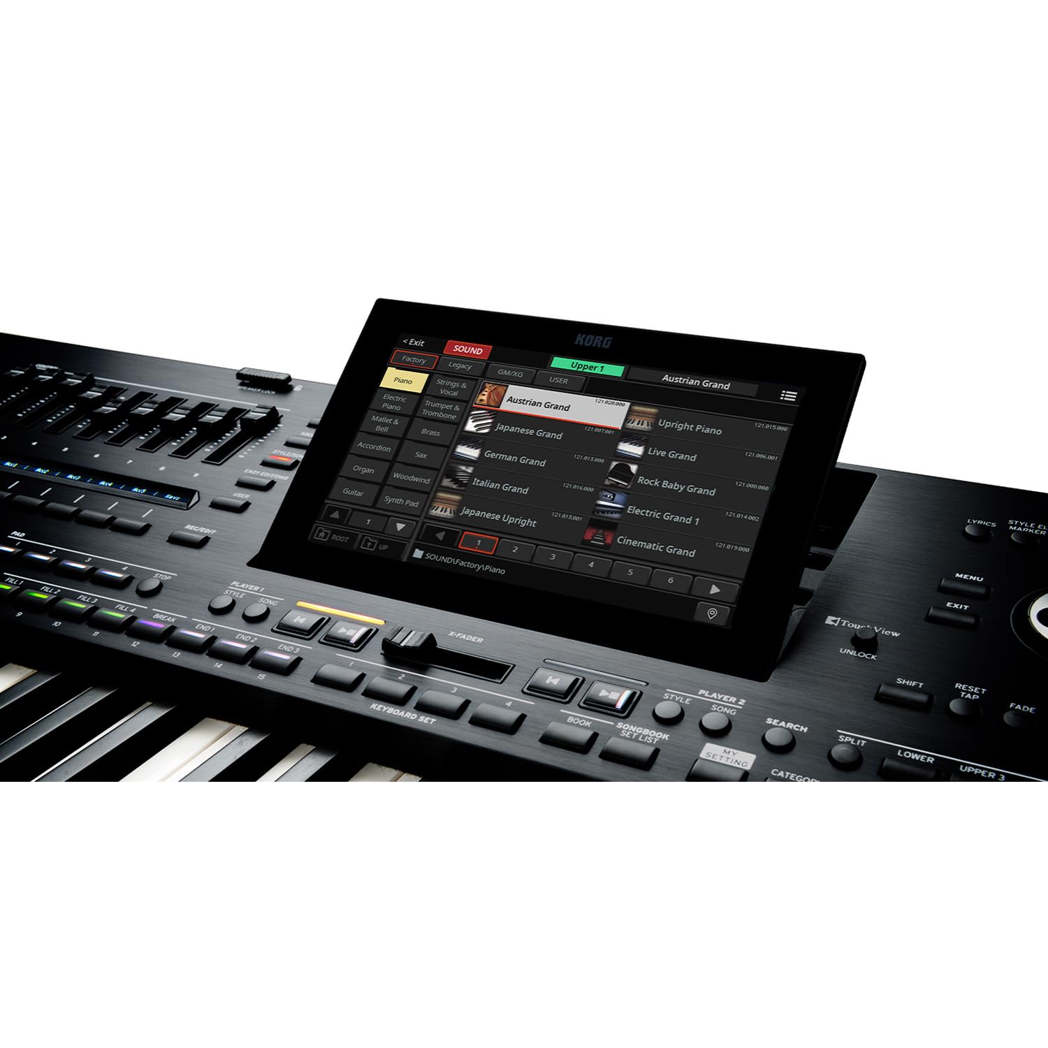 kuma-pyon Amazon.com: Clutch Korg Pa5X-61 61-Key Workstation, Gator GK-61